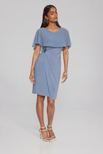 Load image into Gallery viewer, Sheath Dress with Cape
