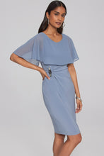 Load image into Gallery viewer, Sheath Dress with Cape

