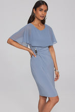 Load image into Gallery viewer, Sheath Dress with Cape