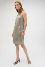 Load image into Gallery viewer, Foiled Metallic Dress