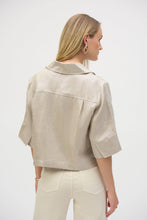 Load image into Gallery viewer, Linen Blend Boxy Jacket