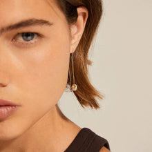 Load image into Gallery viewer, Jola Long Chain Earrings - Gold