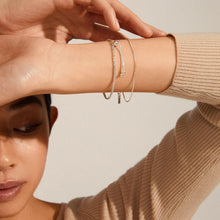 Load image into Gallery viewer, Mille 2-in-1 Crystal Bracelet - Silver