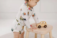 Load image into Gallery viewer, Long Sleeve Body Suit - Happy Trucks