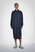 Load image into Gallery viewer, Marin Plaid Shirt Dress