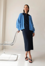 Load image into Gallery viewer, Mali Cardigan - Blue Daisy