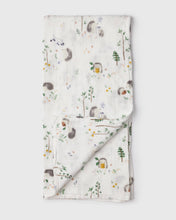 Load image into Gallery viewer, Muslin Swaddle - Hedgehogs