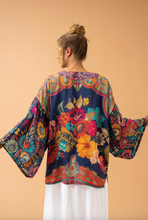 Load image into Gallery viewer, Ink Vintage Floral Kimono Jacket
