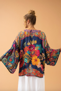 Ink Vintage Floral Kimono Jacket
