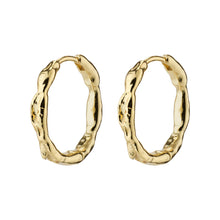 Load image into Gallery viewer, Eddy Medium Hoops - Gold