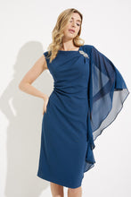 Load image into Gallery viewer, Draped Chiffon Dress