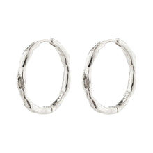 Load image into Gallery viewer, Eddy Large Hoops - Silver