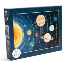 Load image into Gallery viewer, Solar System - 100 Piece Educational Kids Jigsaw Puzzle