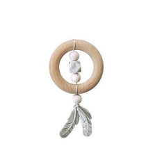 Load image into Gallery viewer, Dreamcatcher Silicone + Wood Teether