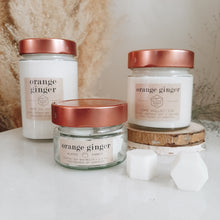 Load image into Gallery viewer, Orange Ginger Coconut Soy Candle - 7 oz