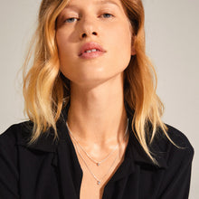 Load image into Gallery viewer, Lucia 2-in-1 Crystal Necklace - Silver