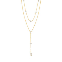 Load image into Gallery viewer, Kamari Crystal Necklace - Gold