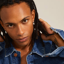 Load image into Gallery viewer, Elberta Earrings - Silver