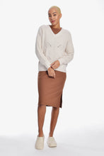 Load image into Gallery viewer, Ryan Cable Pullover - Bone