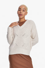 Load image into Gallery viewer, Ryan Cable Pullover - Bone