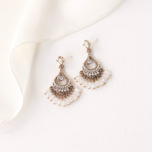 Load image into Gallery viewer, Coco Beaded Chandelier Earrings
