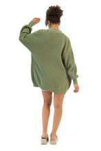Load image into Gallery viewer, Opal Oversized Cardigan - Laurel Green