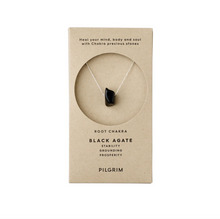 Load image into Gallery viewer, Silver Root Chakra Necklace