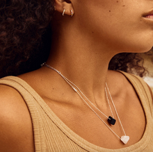 Load image into Gallery viewer, Silver Root Chakra Necklace