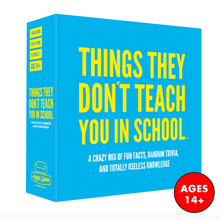 Load image into Gallery viewer, Things They Don't Teach You In School Game