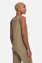 Load image into Gallery viewer, Venice High Neck Tank - Olive Oil
