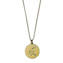 Load image into Gallery viewer, Aquarius Star Sign Necklace