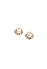 Load image into Gallery viewer, Empress Pearl Post Earrings