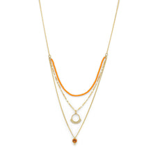 Load image into Gallery viewer, Kiku Necklace - Orange