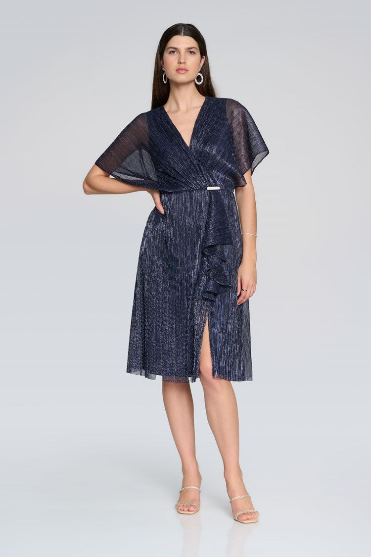 Pleated Fit and Flare Dress – Butterfly Boutique