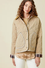 Load image into Gallery viewer, Latte Quilted Jacket
