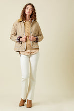 Load image into Gallery viewer, Latte Quilted Jacket
