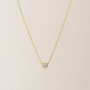 Alpha Circle Necklace