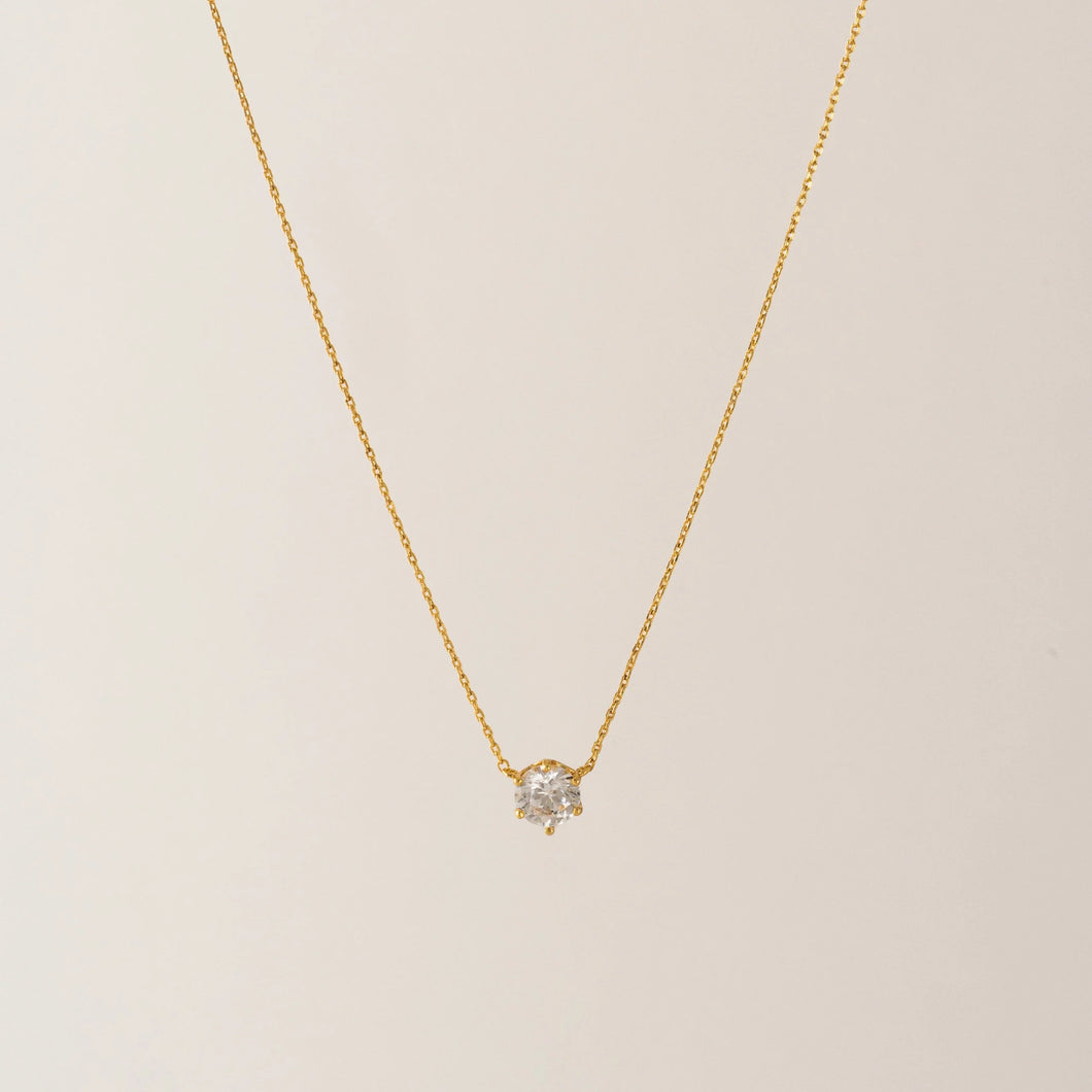 Alpha Circle Necklace