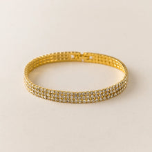 Load image into Gallery viewer, Tennis Layered Bracelet - Gold
