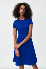 Load image into Gallery viewer, Cap Sleeve Fit and Flare Dress
