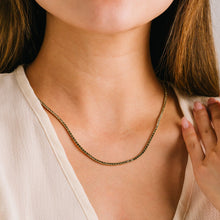 Load image into Gallery viewer, Tennis Necklace - Black Diamond
