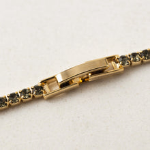 Load image into Gallery viewer, Tennis Necklace - Black Diamond
