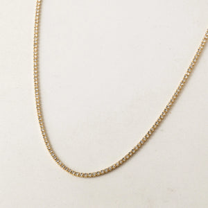 Tennis Necklace - Clear