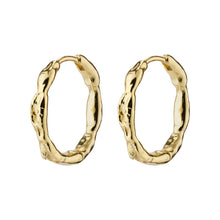 Load image into Gallery viewer, Eddy Medium Hoops - Gold
