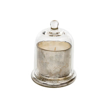 Load image into Gallery viewer, Silver Amber Spruce Cloche Candle - Small

