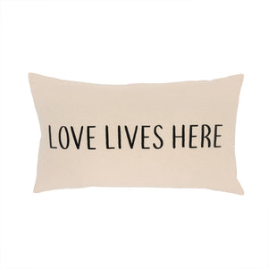 Love Lives Here Cushion