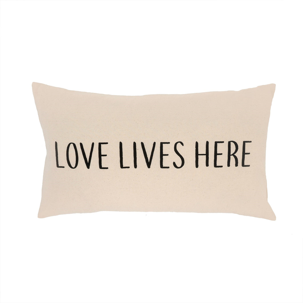 Love Lives Here Cushion
