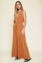 Load image into Gallery viewer, Modal Drape Front Jumpsuit
