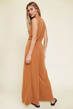 Load image into Gallery viewer, Modal Drape Front Jumpsuit
