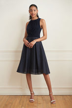 Load image into Gallery viewer, Fit &amp; Flare Midnight Dress

